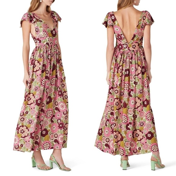 Dodo Bar O Jenny Floral Maxi Dress - Picture 1 of 11